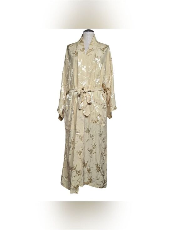 Dreamsacks Other - Dreamsacks Silk Gold Robe Matching Belt Size S/M